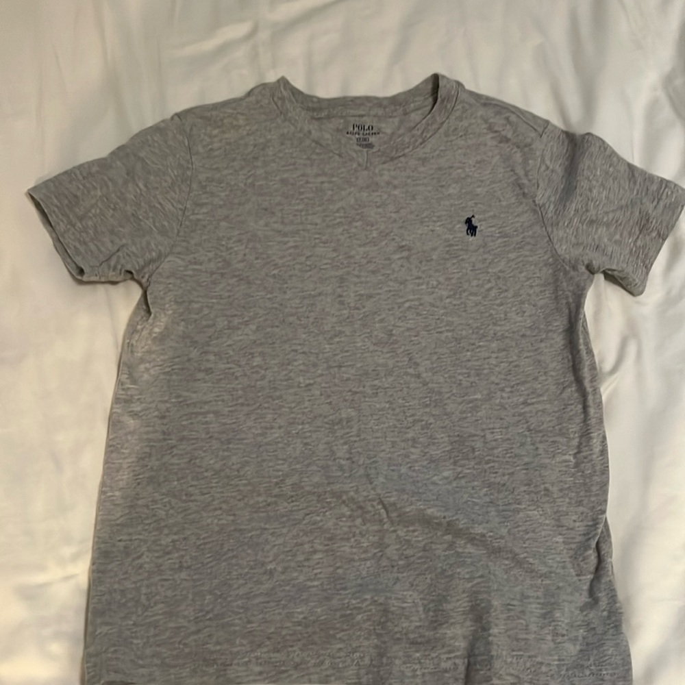 Boys Polo gray tshirt size 7